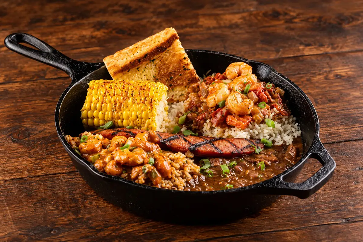Cajun Combo Skillet