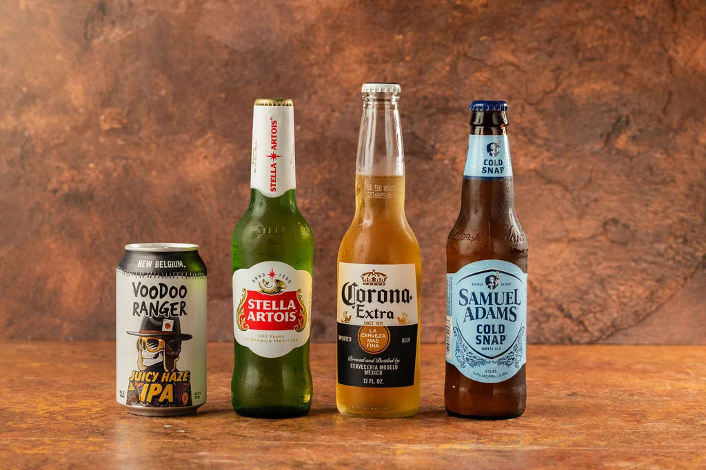 04.2026 Razzoos OLO Voodoo Ranger Juicy Haze IPA Stella Artois Corona Extra Samuel Adams Cold Snap