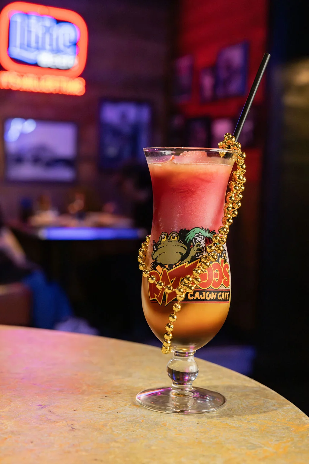 04.2026 Razzoos Social Lifestyle Bar Neon Signs Swamp Thang Close Up
