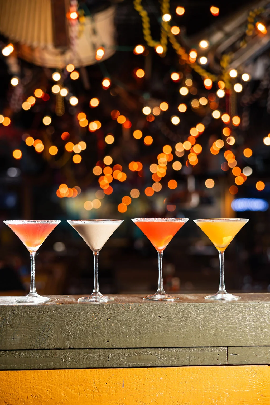 04.2026 Razzoos Social Lifestyle Bar Strawberry Sidecar Espresso Milk Punch Razz berry Lemon Drop Fleur de lis Close Up Alt 01