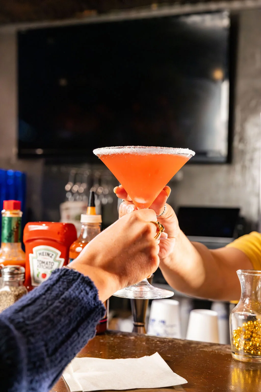 04.2026 Razzoos Social Lifestyle Bar Strawberry Sidecar Close Up