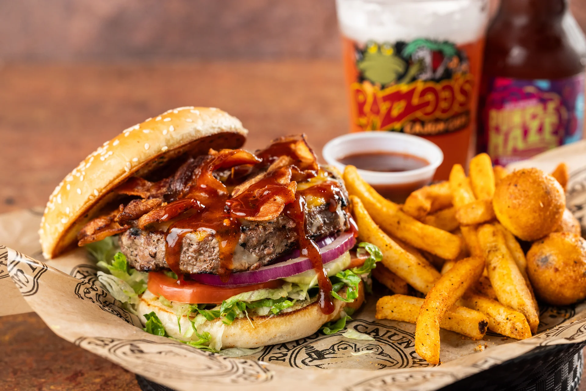Big East Bacon Cheeseburger Big East Bacon Cheeseburger