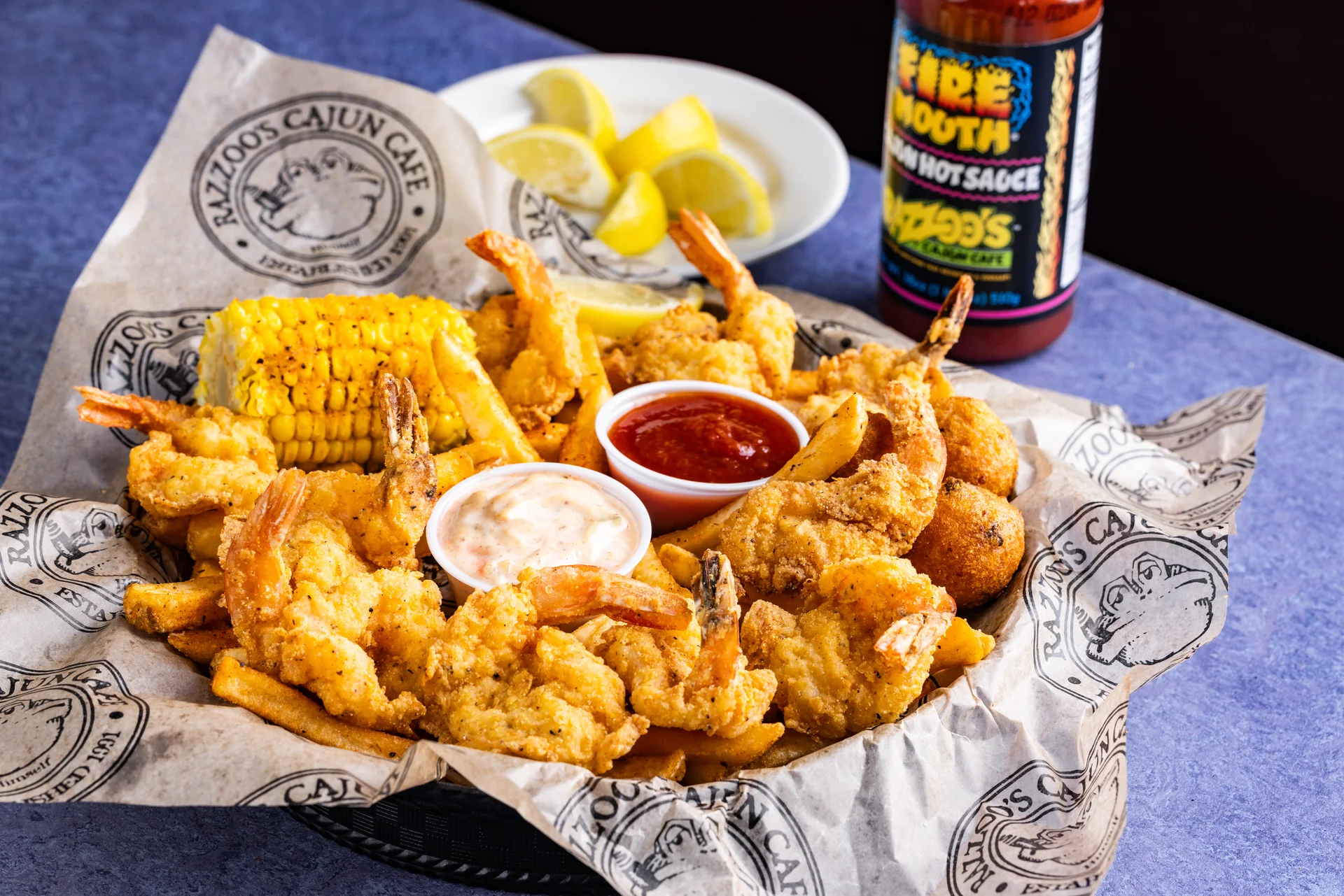 Shrimp Lunch Basket Photo Shrimp Lunch Basket Photo