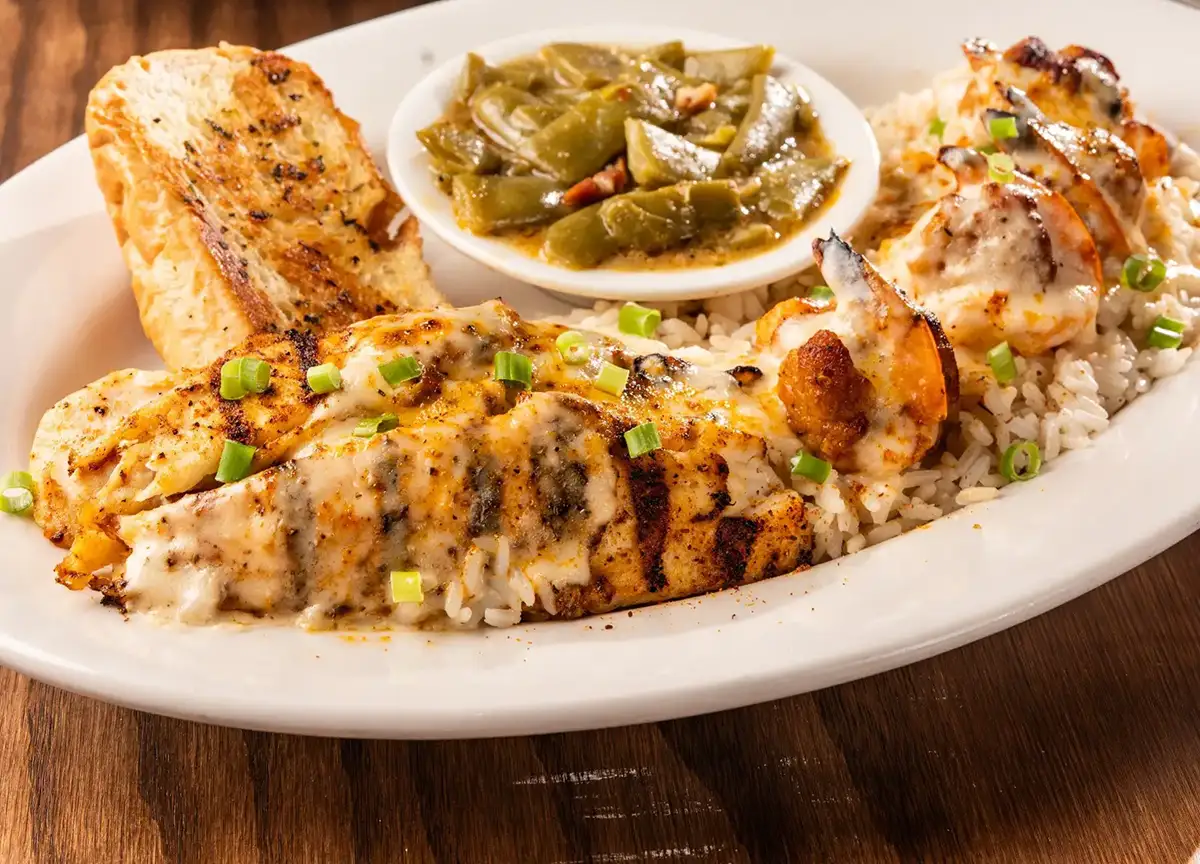 Stuffed Shrimp and Stuffed Flounder