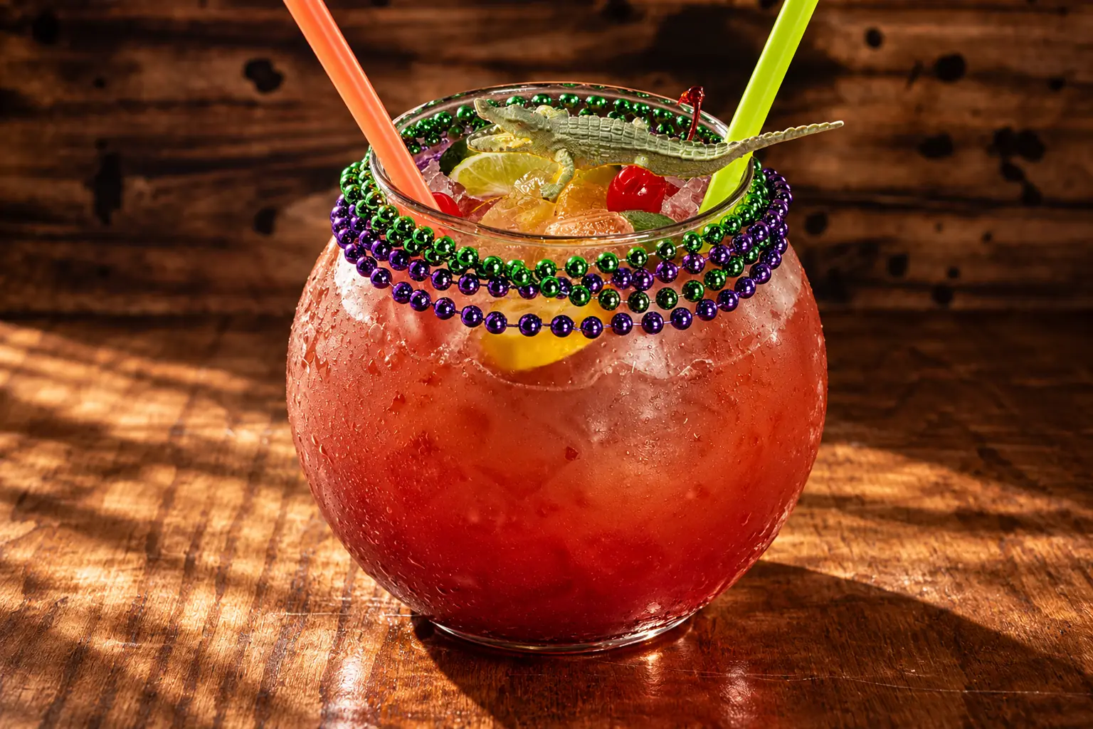 2026 Razzoos Bev Menu From The Bayou Gator Punch Bowl
