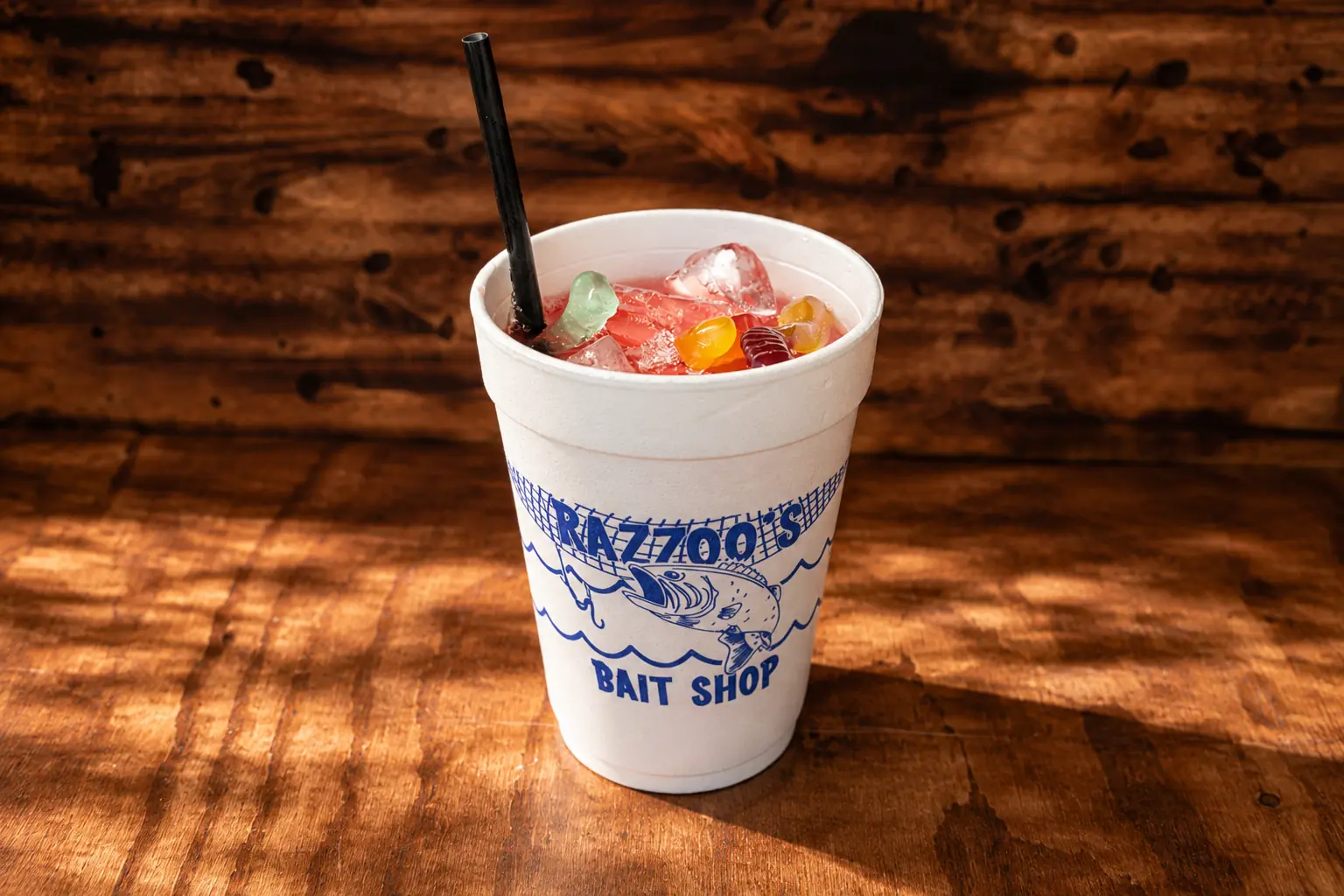 2026 Razzoos Bev Menu From the Bayou Worm Buner